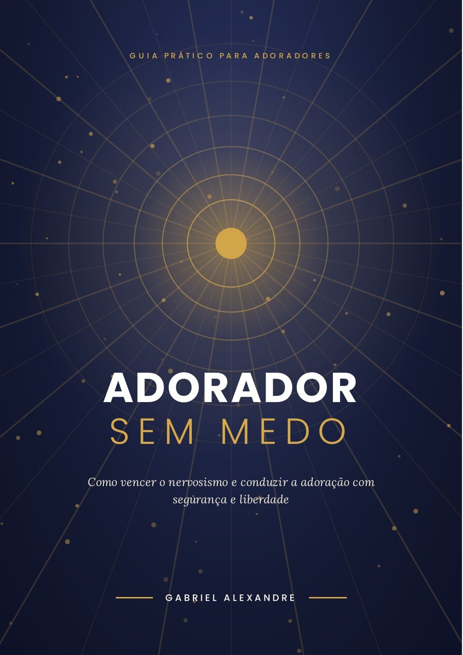 Capa do e-book Adorador Sem Medo